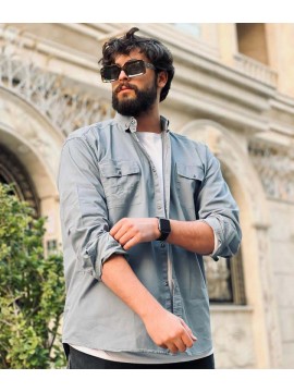 پیراهن کتان با رنگ بندی کد 1446